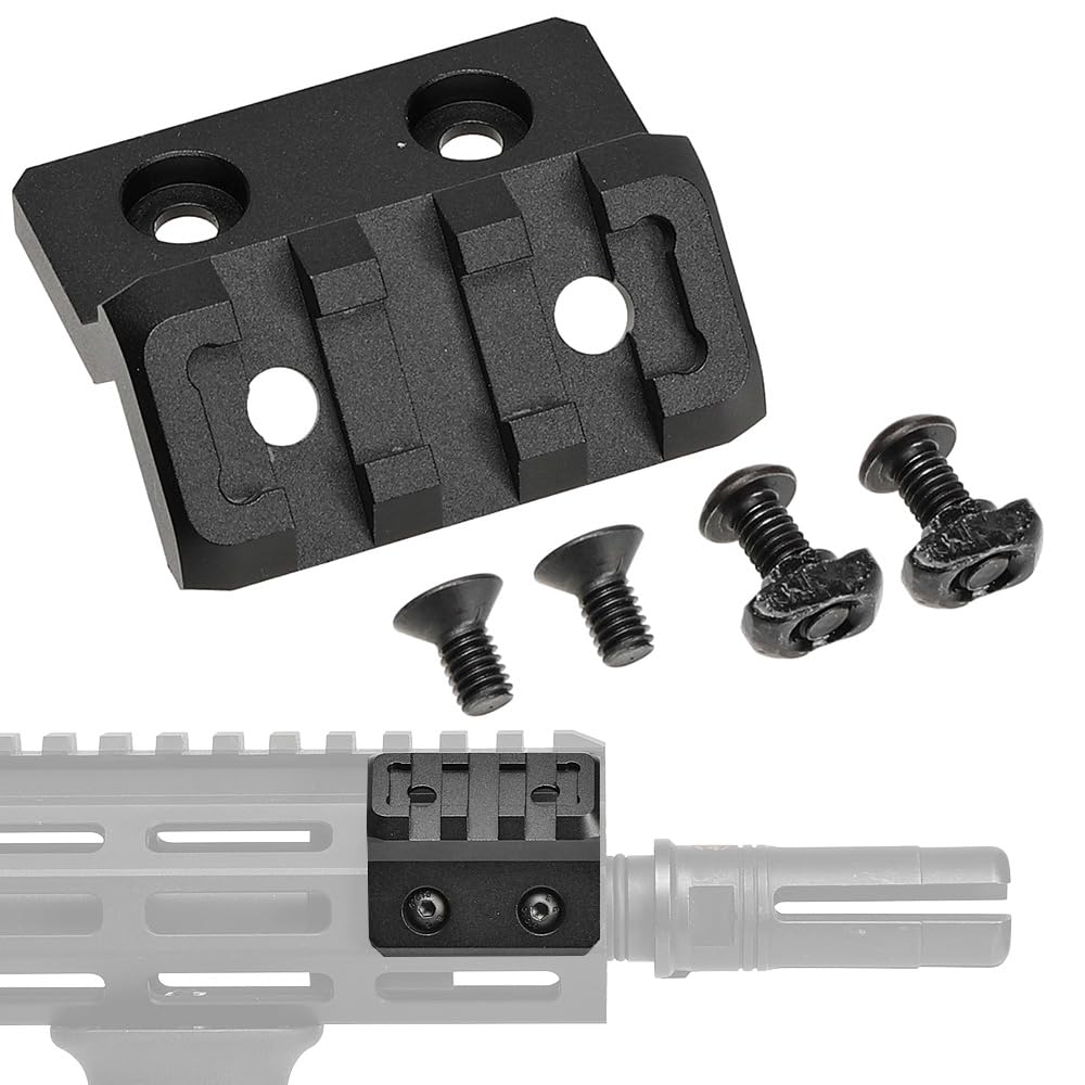 Amazon | ミリタリーガレージ M-LOK & KeyMod 両対応 オフセット 20mm
